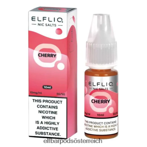 Elf Bar Pods Amazon - ELFBAR Elflic-Nic-Salze – Kirsche – 10 ml – 20 mg/ml 4FBZB200