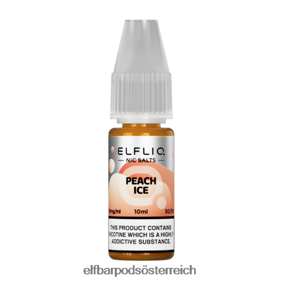 Elf Bar Pods Amazon - ELFBAR Elflic-Nic-Salze – Pfirsicheis – 10 ml – 20 mg/ml 4FBZB186