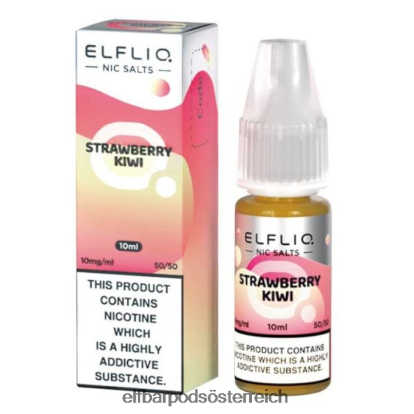 Elf Bar Pods Kaufen Paypal - ELFBAR Elfliq Nic Salts – Erdbeer-Kiwi – 10 ml – 20 mg/ml 4FBZB181