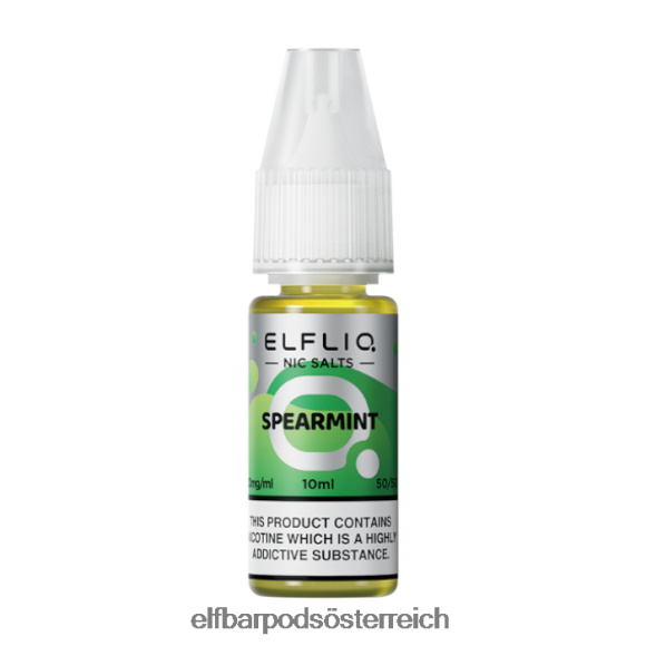 Elf Bar Pods Sky Bar - ELFBAR Elfliq Spearmint-Nic-Salze – 10 ml – 5 mg 4FBZB206