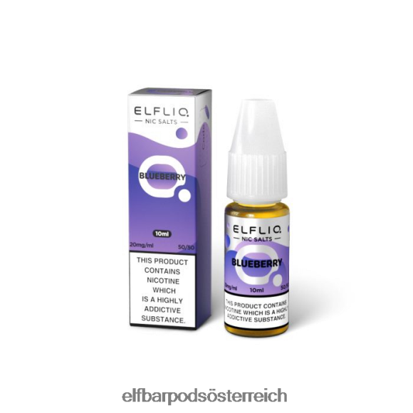 Elfbar Pods Geschmack - ELFBAR Elfliq Blaubeer-Nic-Salze – 10 ml–20 mg/ml 4FBZB216