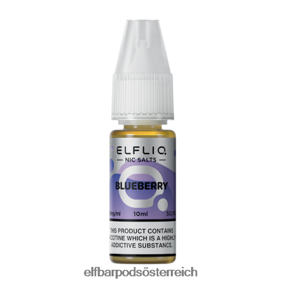 Elfbar Pods Geschmack - ELFBAR Elfliq Blaubeer-Nic-Salze – 10 ml–20 mg/ml 4FBZB216