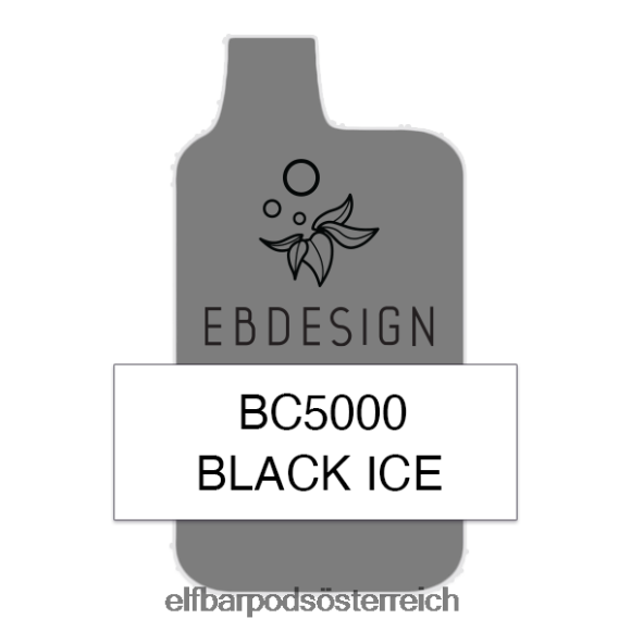 Elf Bar Pods Ohne Nikotin Österreich - ELFBAR Black Ice 5000 Consumer - Single 4FBZB289