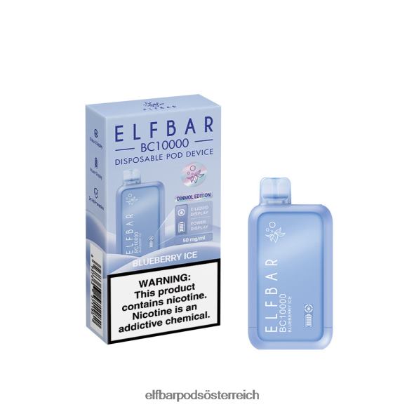 Elf Bar Pods - ELFBAR Bester Geschmack Einweg-Vape BC10000 Ice-Serie 4FBZB310 Erdbeereis