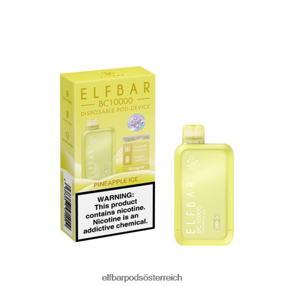 Elf Bar Pods - ELFBAR Bester Geschmack Einweg-Vape BC10000 Ice-Serie 4FBZB310 Erdbeereis