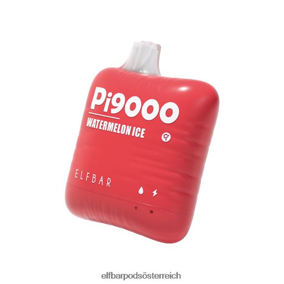 Elf Bar Pods - ELFBAR pi9000 Einweg-Vaporizer, 9000 Züge 4FBZB422 Wassermelone