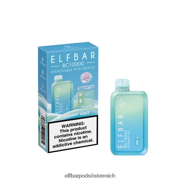 Elf Bar Pods Kaufen - ELFBAR Einweg-Vaporizer, neu, BC10000, 10000 Züge 4FBZB339 Blaubeerminze