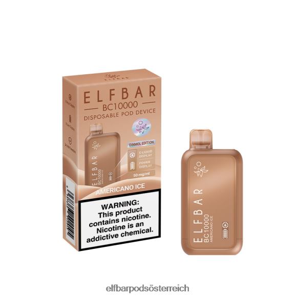 Elf Bar Pods Kaufen Paypal - ELFBAR Einweg-Vaporizer, neu, BC10000, 10000 Züge 4FBZB349 Americano-Eis