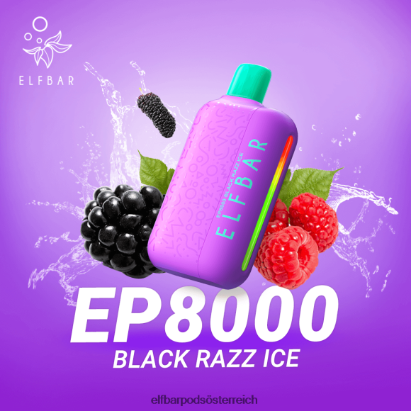 Elf Bar Pods Pink Bar - ELFBAR Einweg-Vapor neue ep8000 Puffs 4FBZB372 schwarzes Razz-Eis