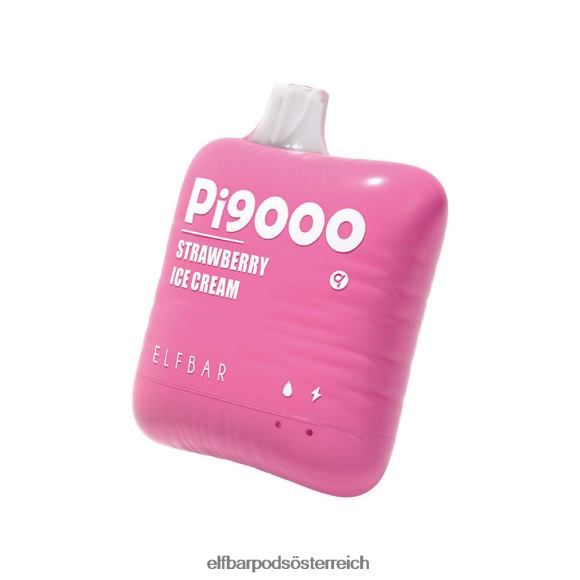 Elf Bar Pods Österreich - ELFBAR pi9000 Einweg-Vaporizer, 9000 Züge 4FBZB421 Erdbeereis