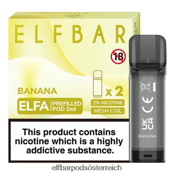 Elf Bar Pods Amazon - ELFBAR Elfa vorgefüllte Kapsel – 2 ml – 20 mg (2 Packungen) 4FBZB116 Apfel-Pfirsich