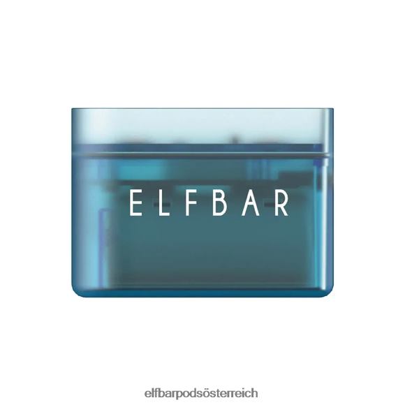 Elf Bar Pods - ELFBAR Vorgefülltes Pod-Kit Lowit 5500 2% Nic Blue Raspberry 4FBZB436 blaue Himbeere + blaue Batterie