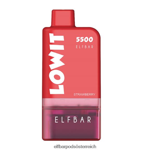 Elf Bar Pods Monkey - ELFBAR Vorgefülltes Pod-Kit Lowit 5500 2% Nic 4FBZB427 Erdbeereis